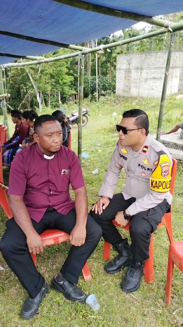 Jaminan Keamanan di Weekurra: Kapolsek dan Tokoh Agama Gaungkan Perdamaian dan Kepastian Hukum