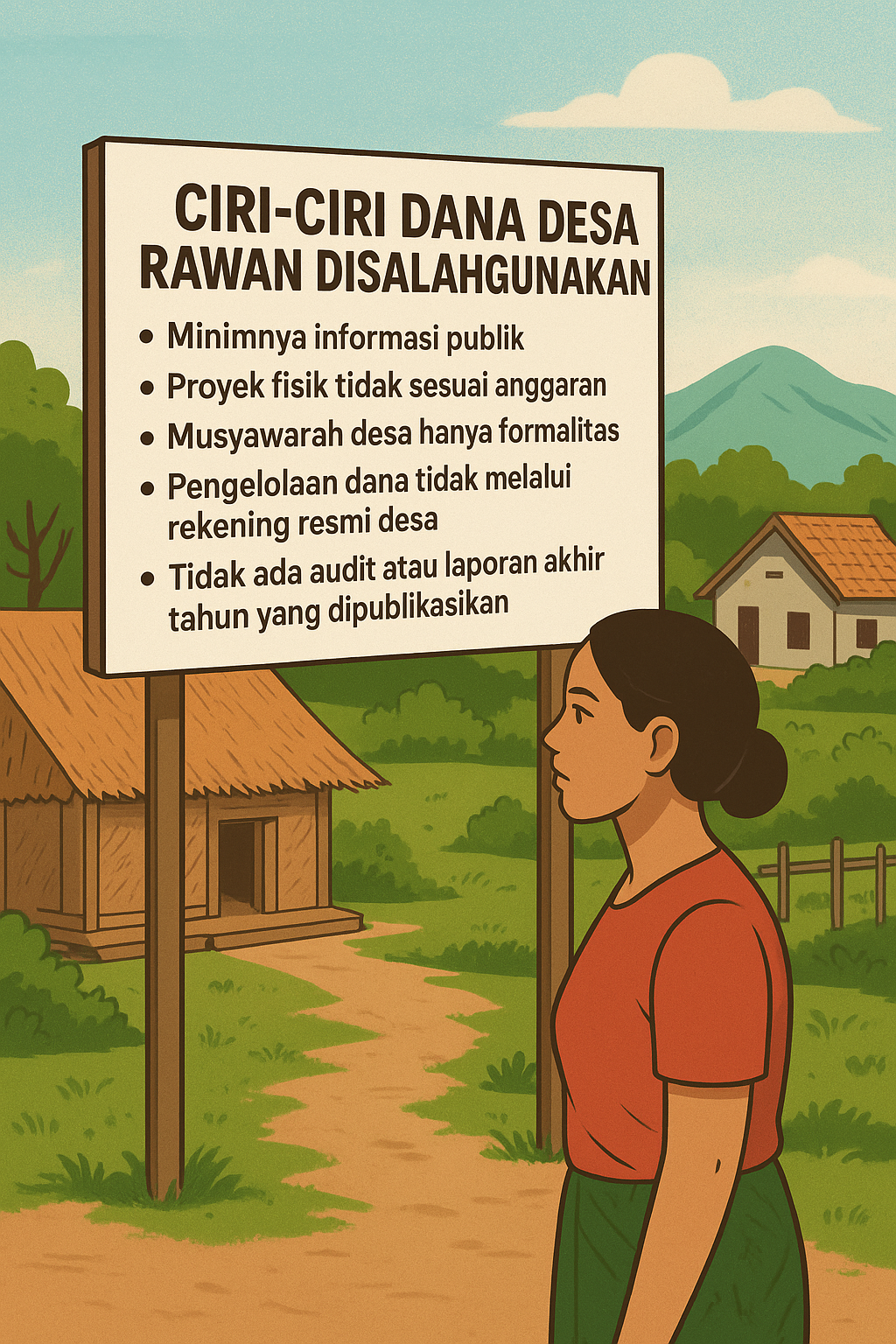 Mengenali Ciri-Ciri Dana Desa yang Rawan Disalahgunakan: Belajar dari Pengalaman di Sumba Barat Daya