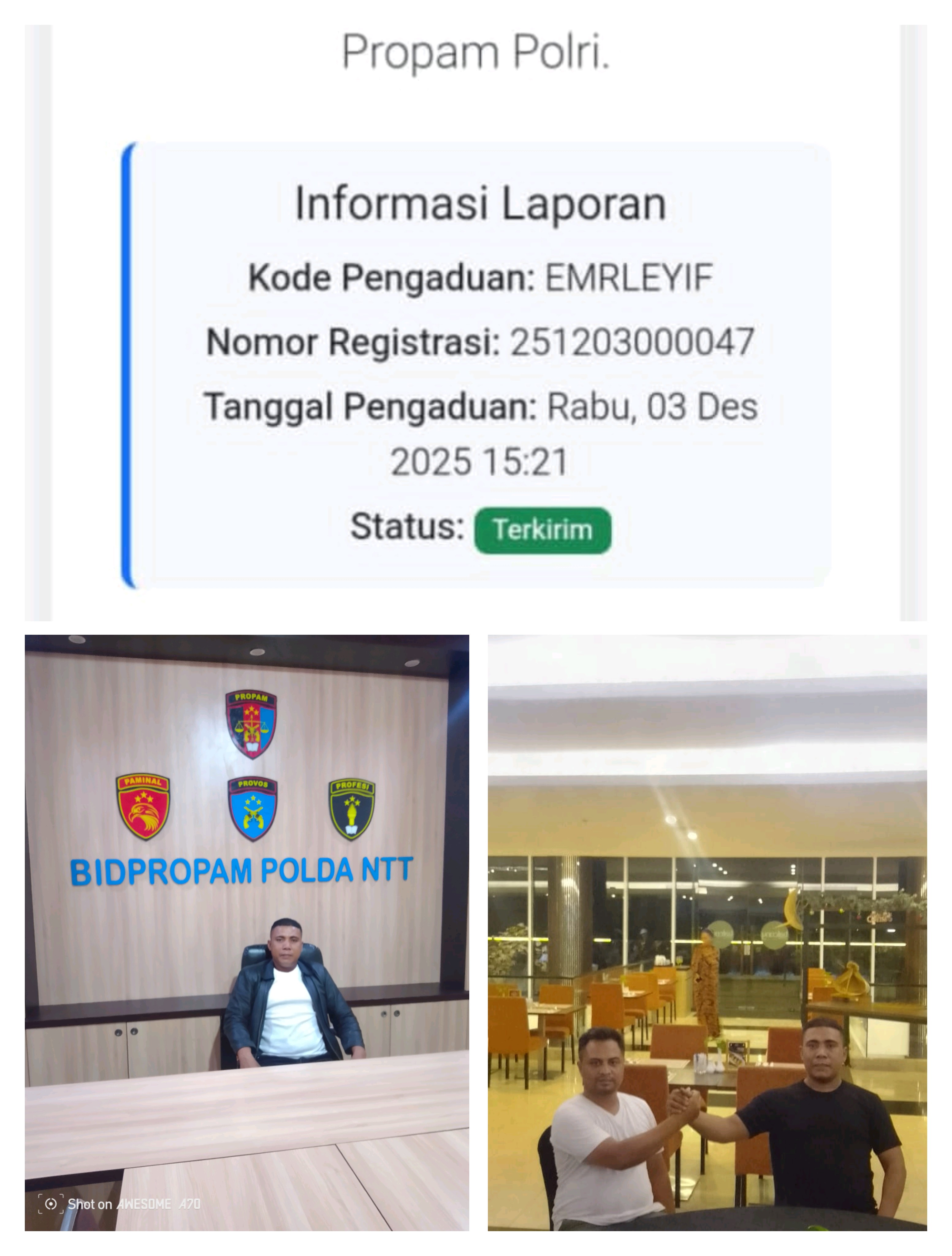 Kasus Jual Beli Tanah di Karoso Sumba Barat Daya Diduga Bermasalah, Laporan ke Propam Polri Dilayangkan