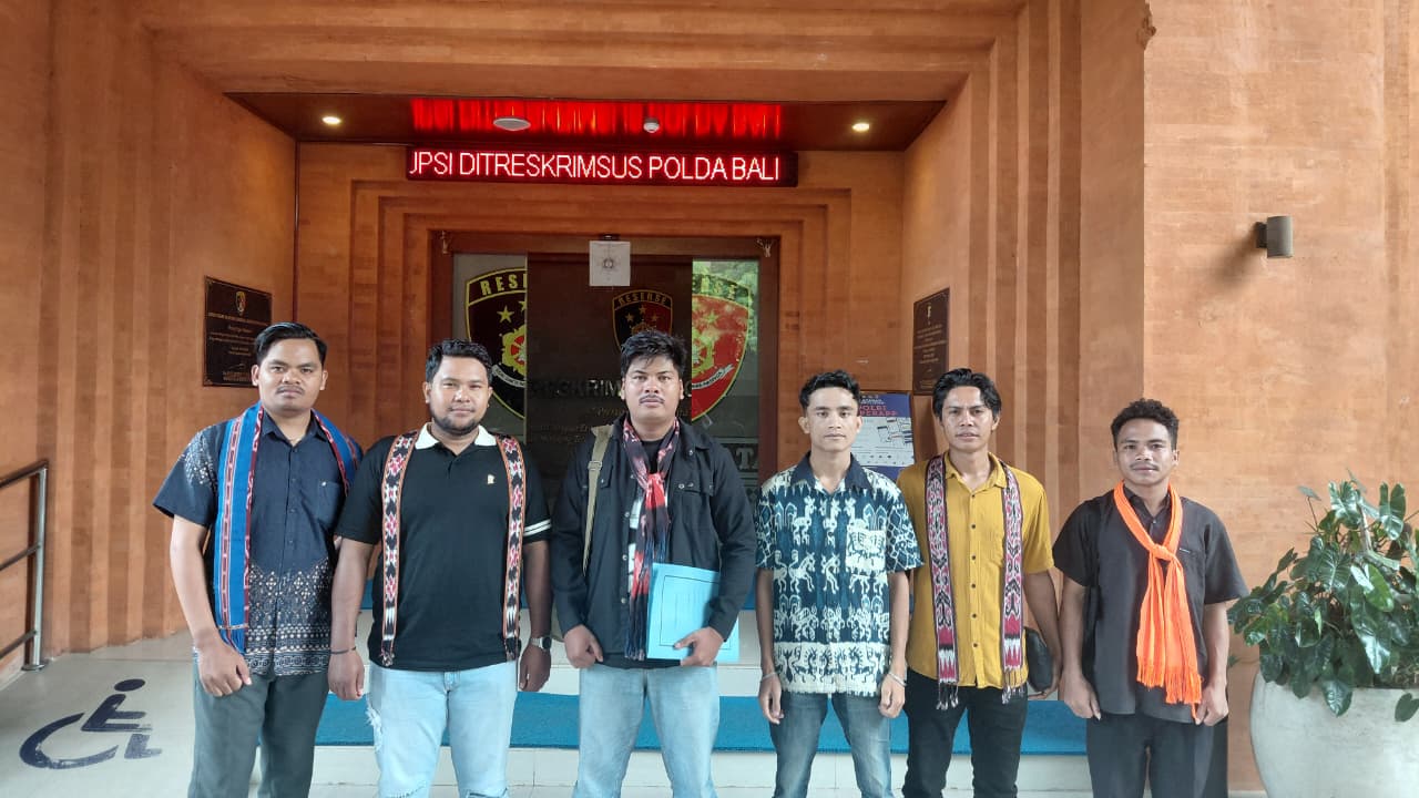 Dugaan Ujaran Kebencian SARA, Forum Pemuda Sumba Resmi Lapor ke SPKT Polda Bali dengan Nomor STPL/278/XII/2025