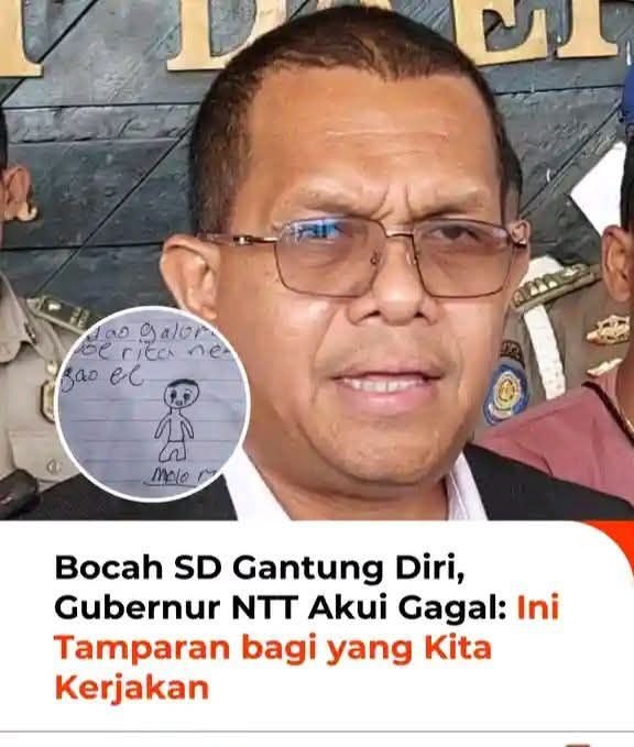 Gubernur NTT Melki Laka Lena Semprot Sekda Ngada soal Kasus Bundir Siswa SD: “Ini Tamparan Keras, Kita Gagal sebagai Pemerintah!”