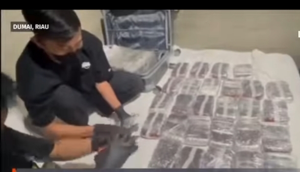WNA Malaysia Ditangkap di Dumai, Bawa 99.600 Butir Happy Five
