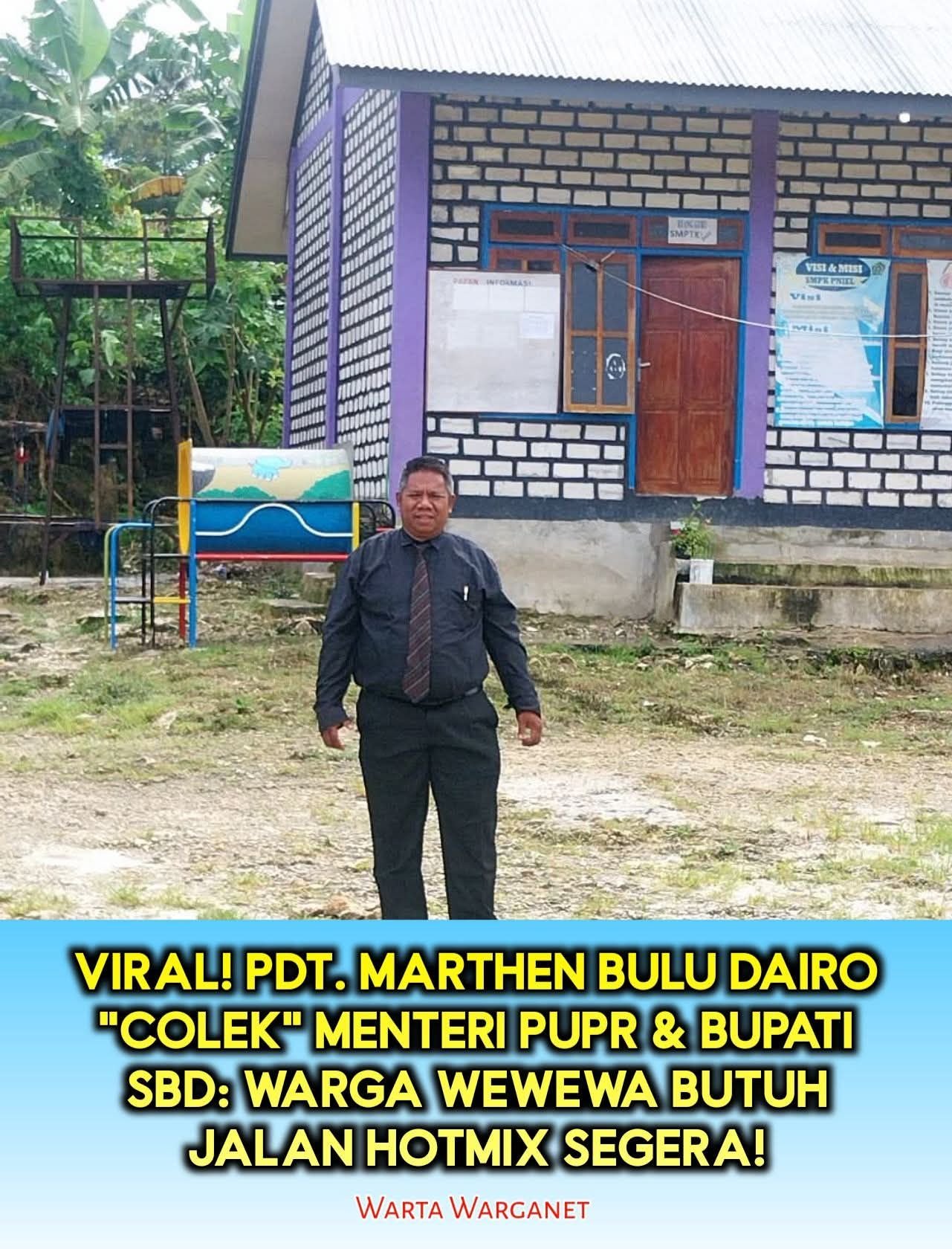 “Jalan Rusak, Rakyat Terluka: Jeritan Wewewa Menunggu Sentuhan Bupati, Gubernur, Hingga Presiden Prabowo Subianto"