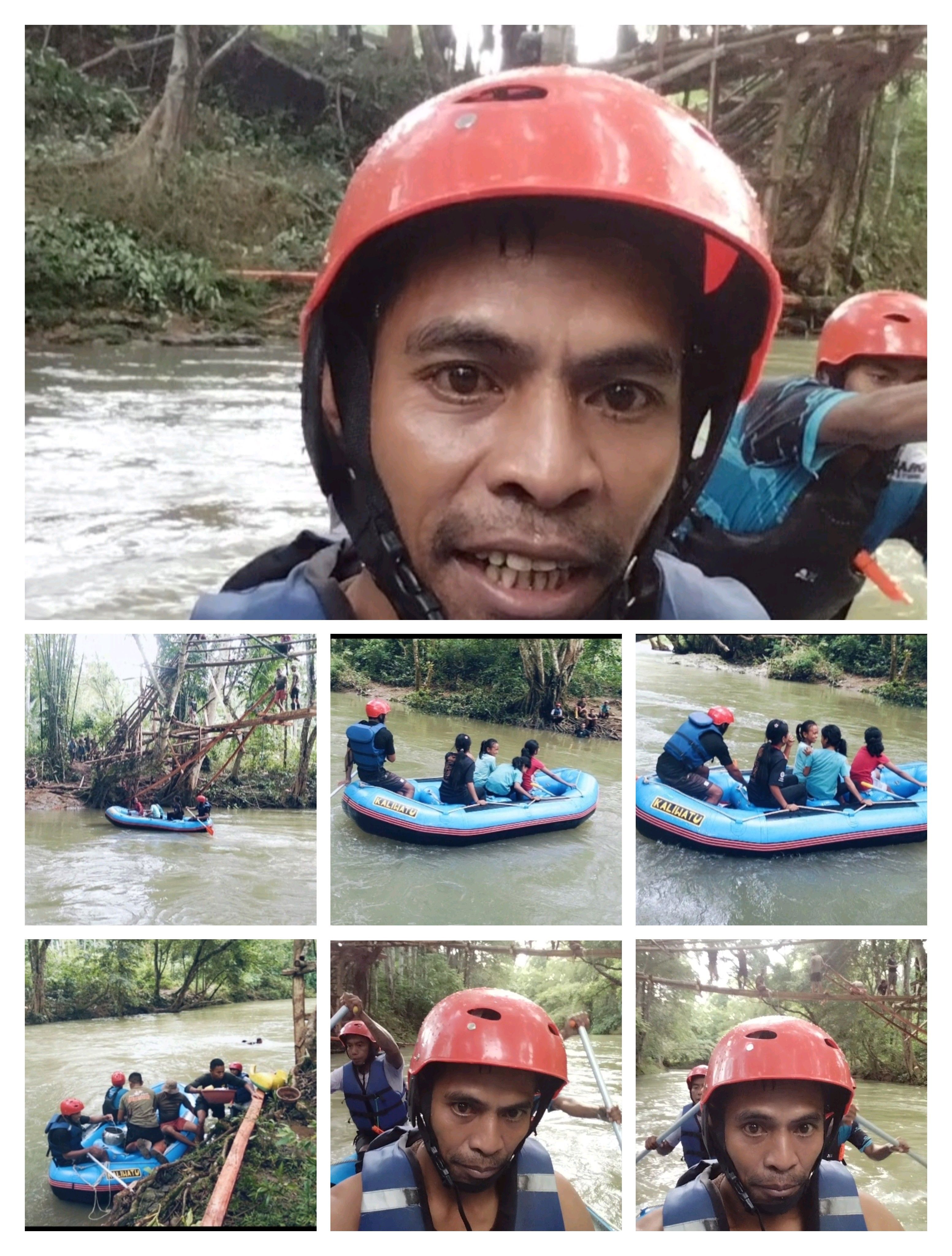 Arung Jeram Kaliwatu Hadir di Desa Dikira, Enam Pemuda Dilatih di Batu Malang