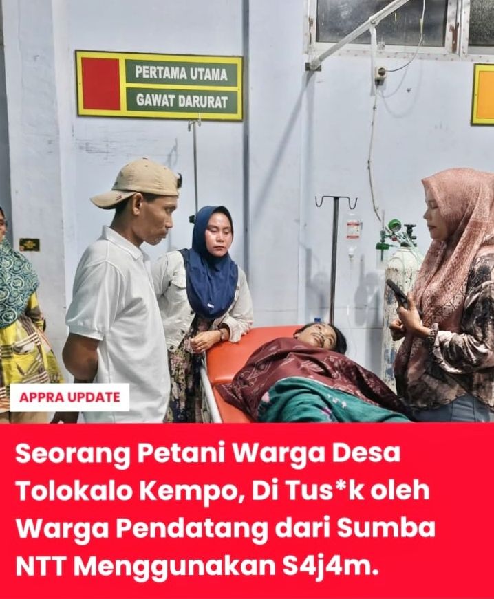 Penikaman Berdarah di Dompu, Korban Luka Tusuk — Polisi Buru Terduga Pelaku