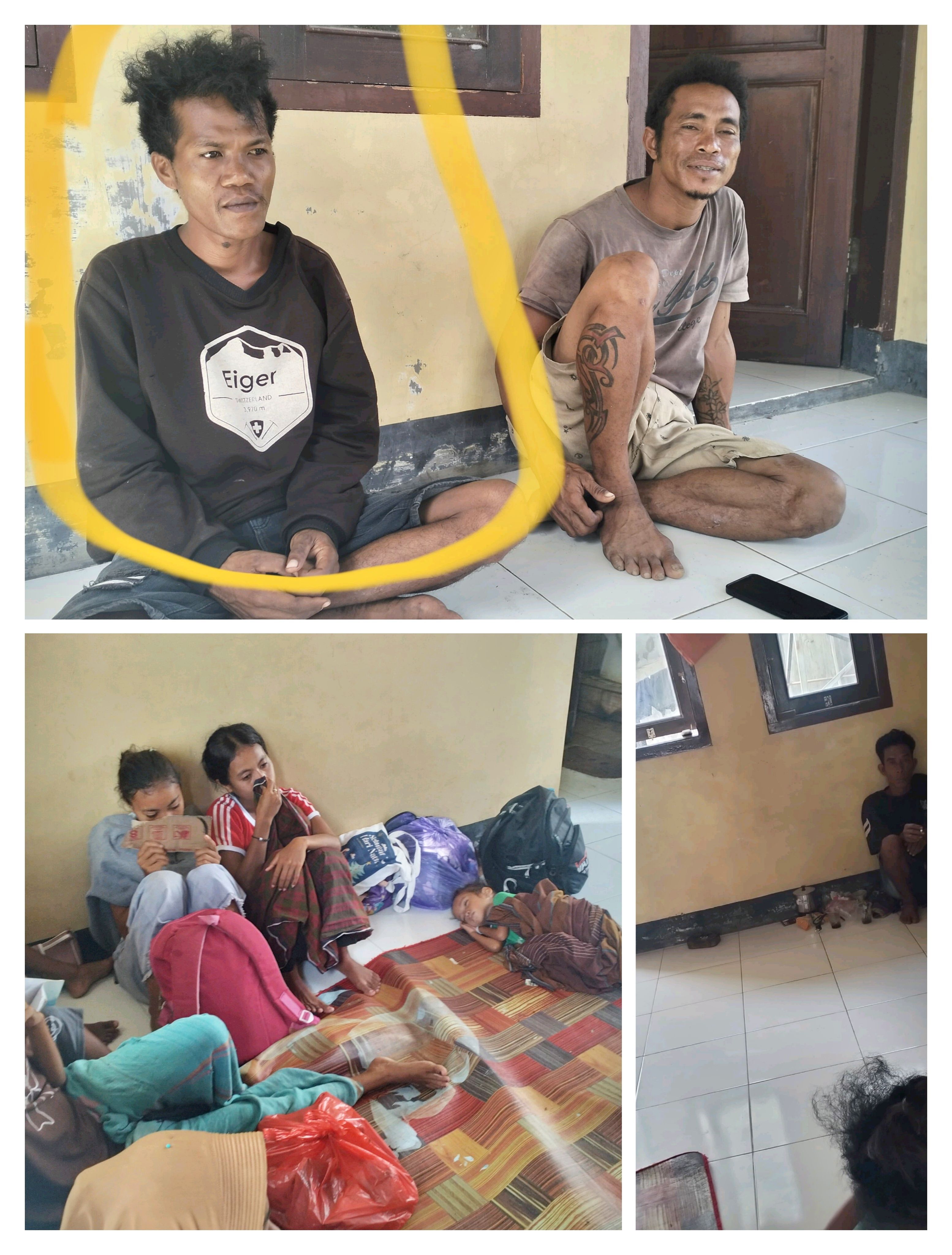 Warga Asal Kodi Mengamankan Diri di Polsek Kempo Usai Insiden Penikaman Warga Kesi