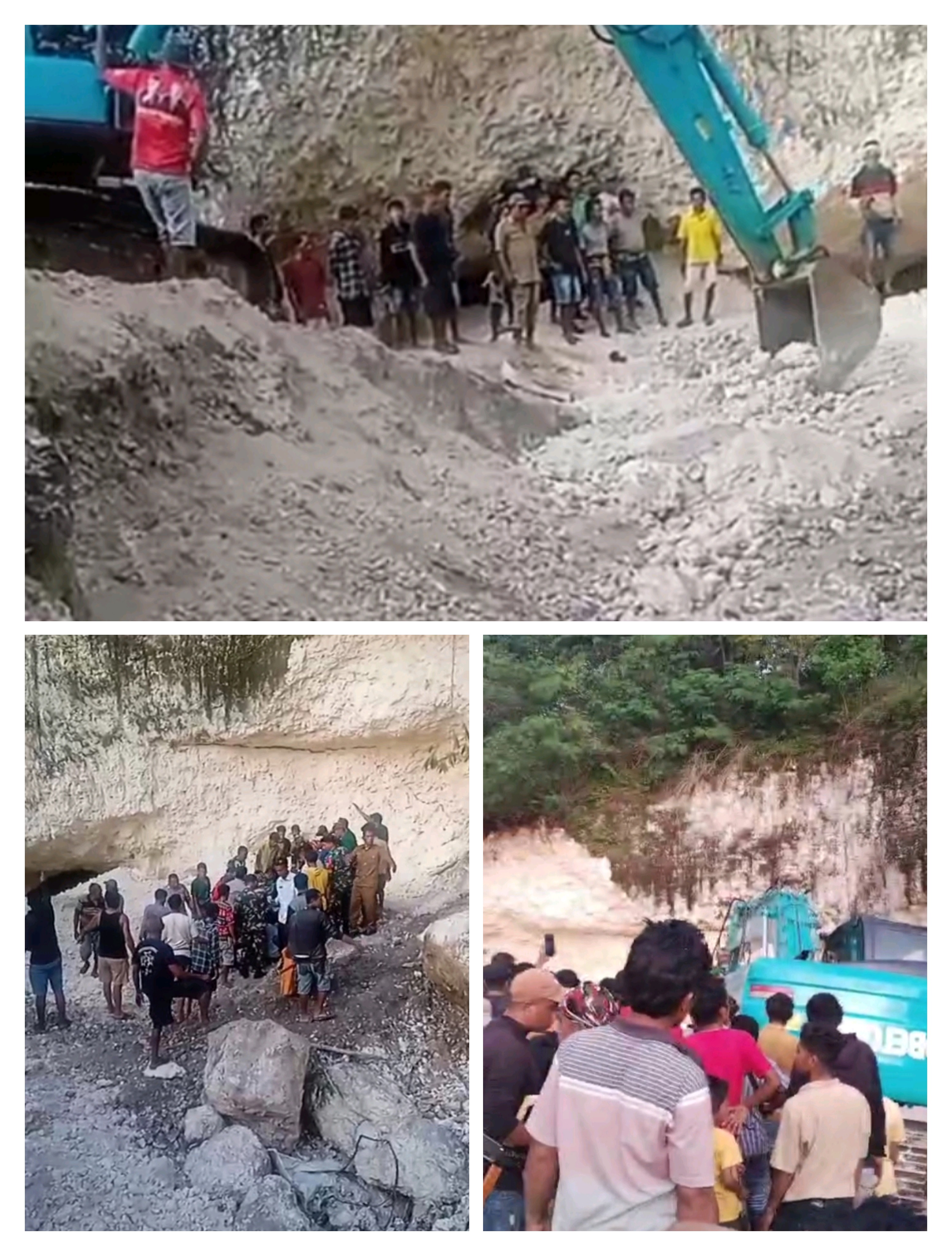 🚨 BREAKING NEWSDua Anak Korban Longsor Berhasil Ditemukan di Desa Djela Manu