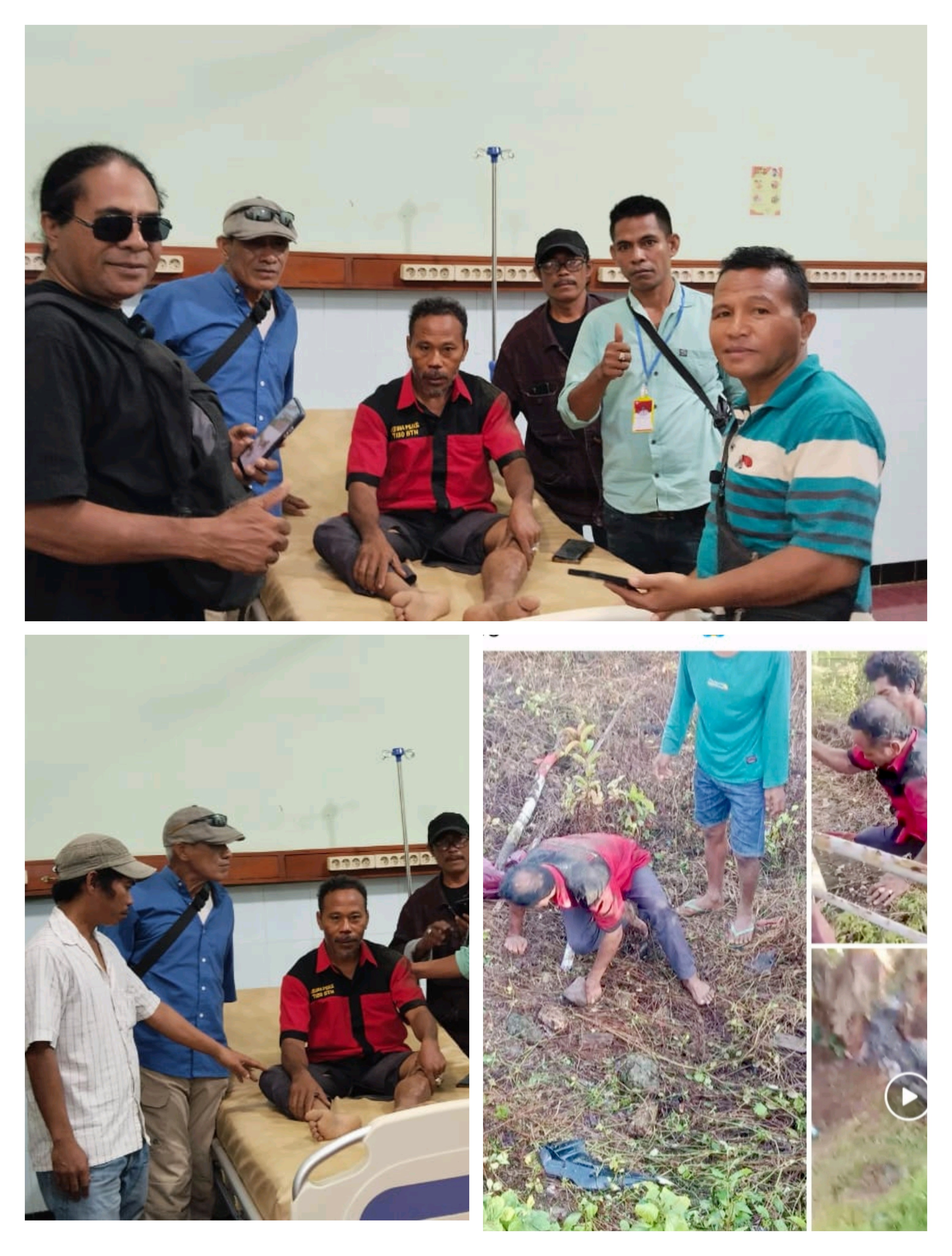 Di Balik Tugas Jurnalistik, Ada Luka yang Tak Terlihat: Fabianus Tibo Terbaring, Solidaritas Menguat