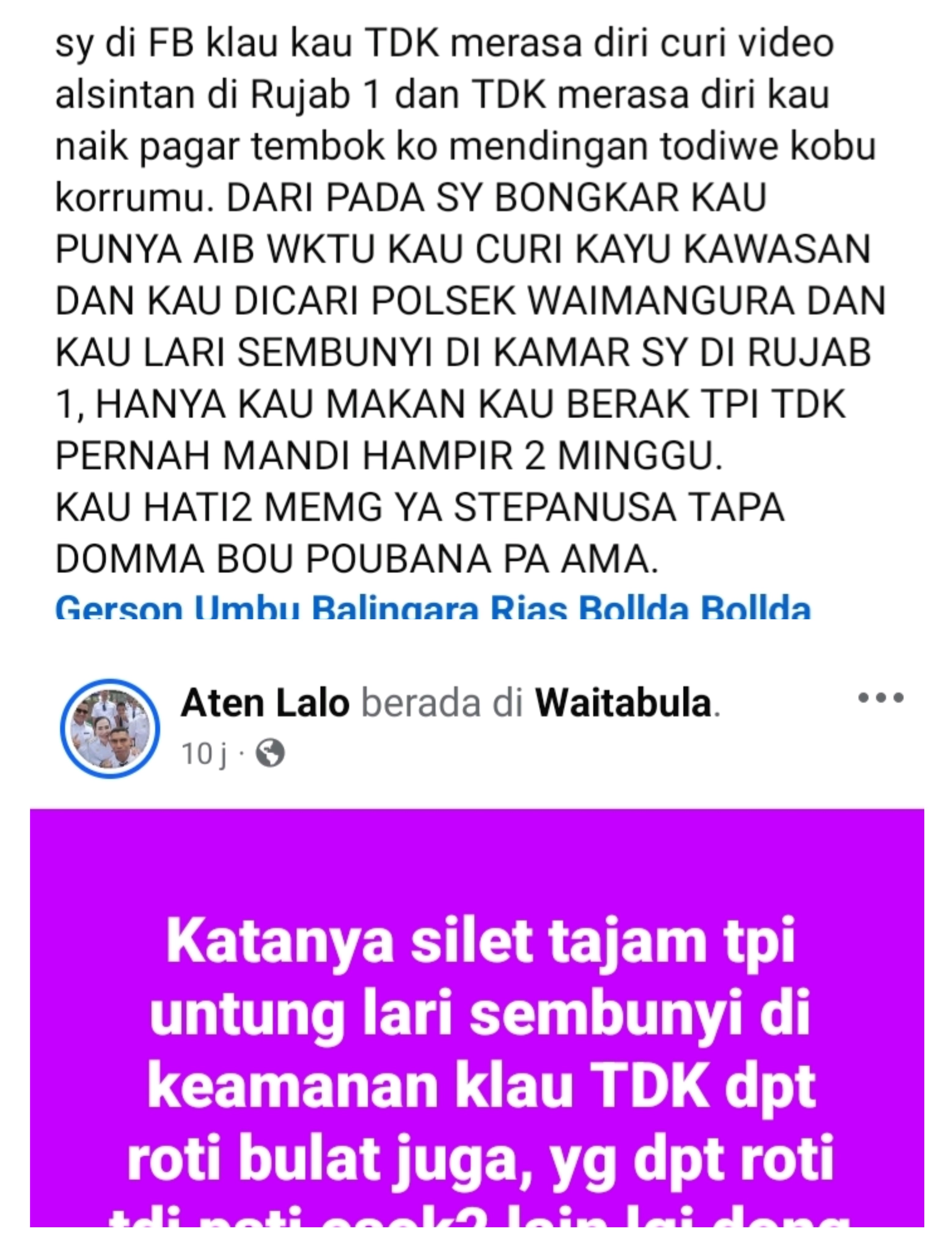 KLARIFIKASI RESMI“Serangan Personal Tanpa Bukti: Upaya Membungkam atau Sekadar Narasi Kosong?”