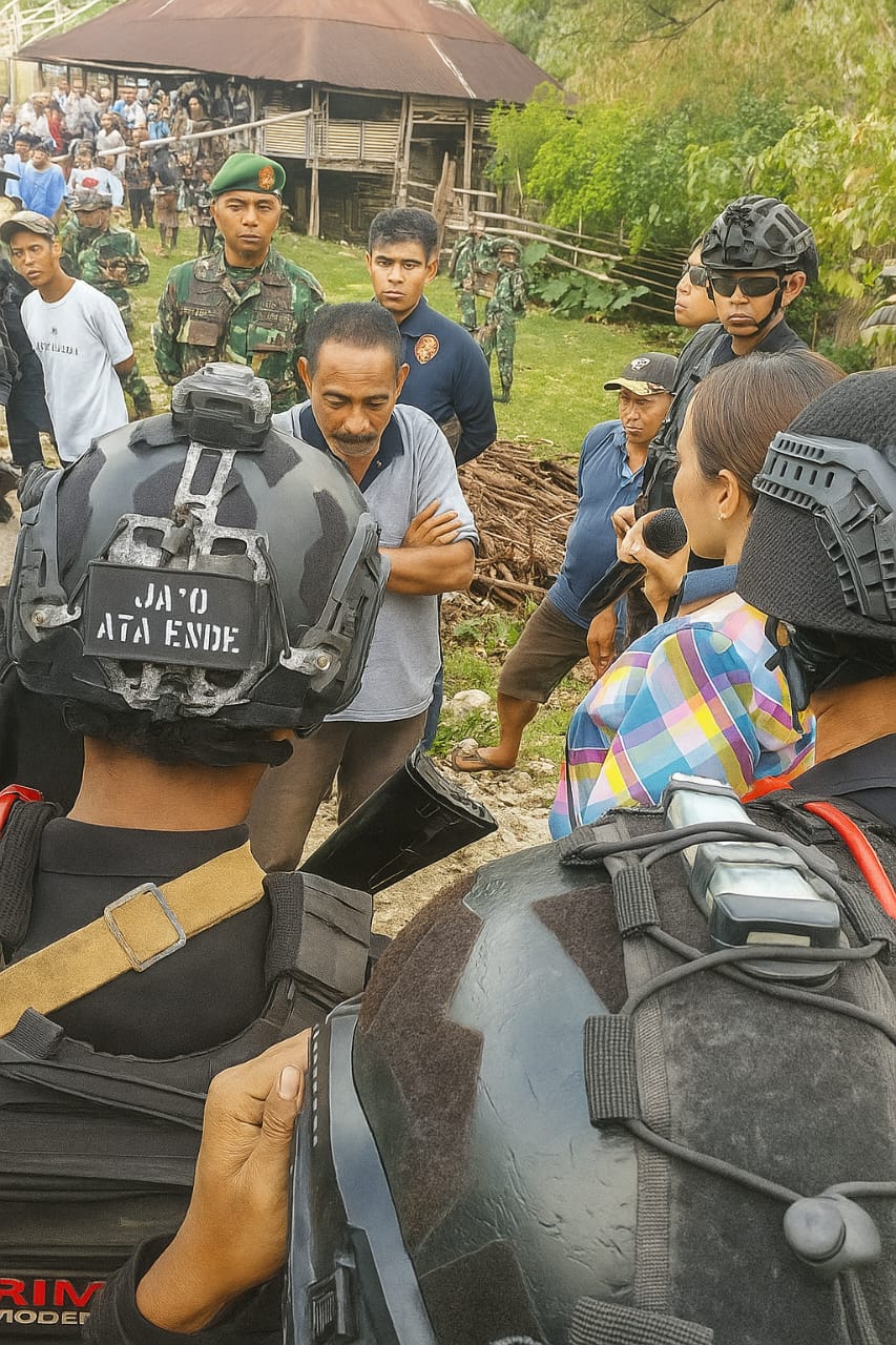 Bupati Ratu Wulla Turun Tangan Hadapi Warga, Penegasan Batas Desa di SBD Berakhir Tegang