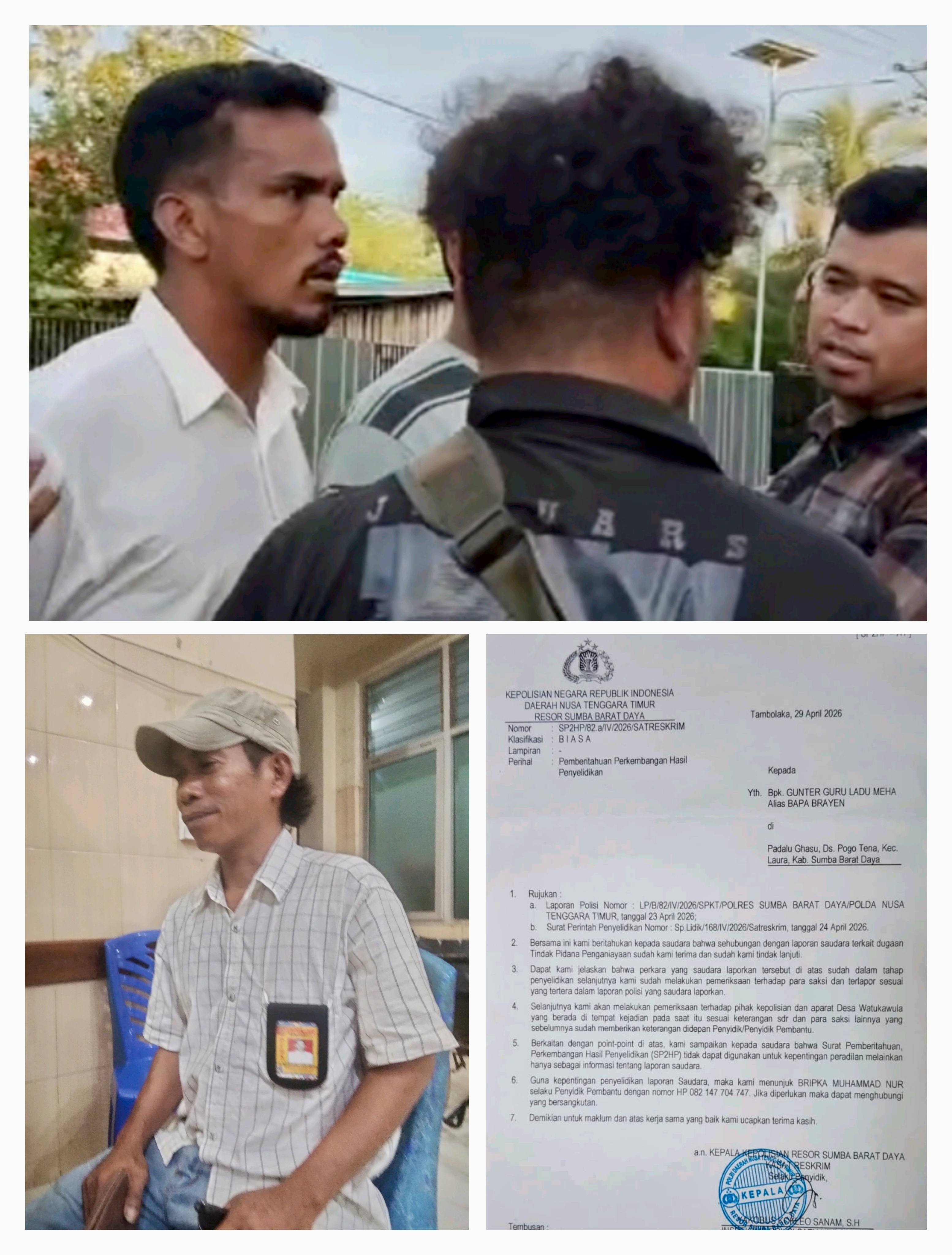 SP2HP TERBIT! KASUS KEKERASAN WARTAWAN DI SBD MAKIN PANAS—NAMA SUDAH DIPERIKSA, TERSANGKA KAPAN?Rabu, 29 April 2026