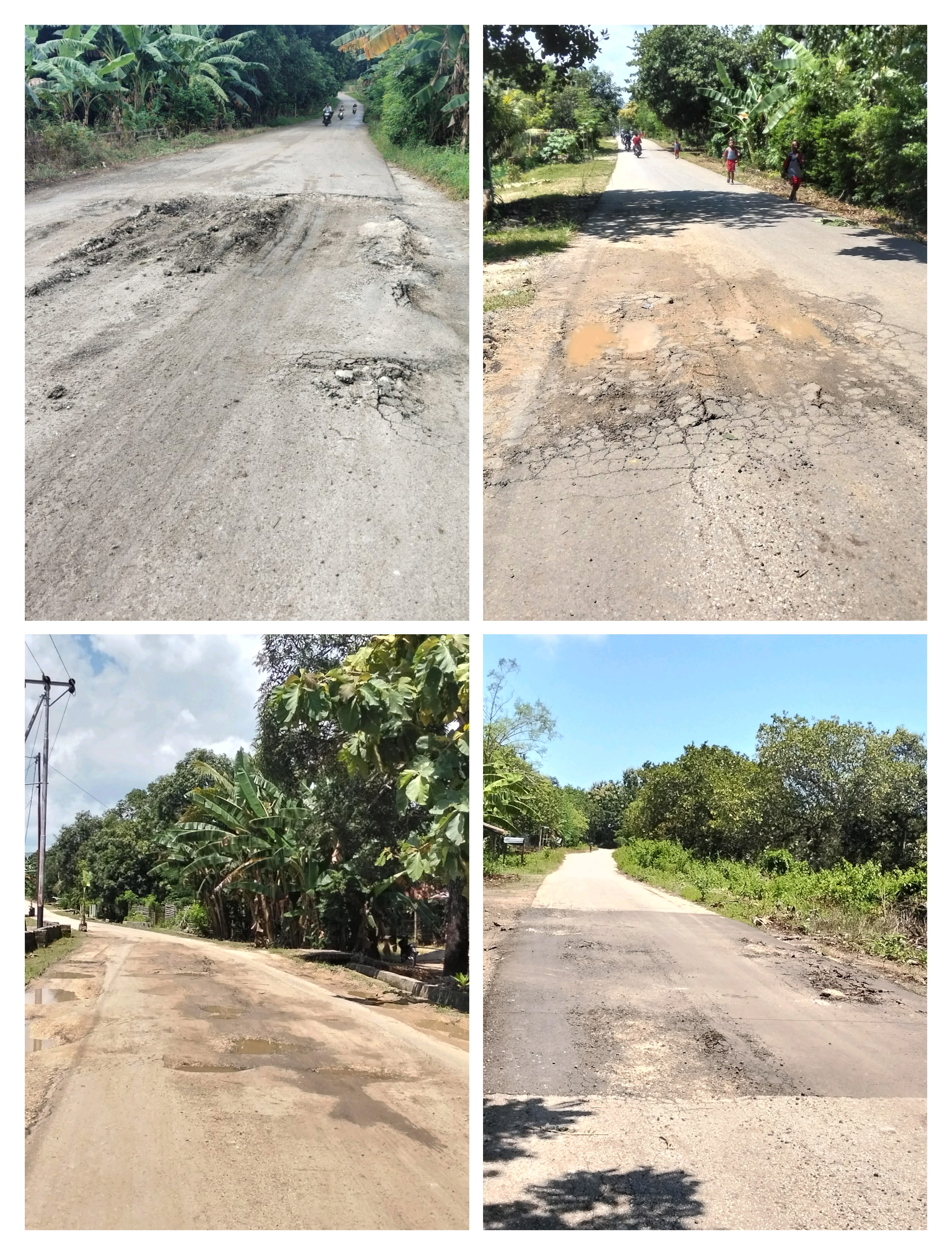Jalan Baru, Umur Pendek: Warga Weepangali Pertanyakan Kualitas Pekerjaan PU