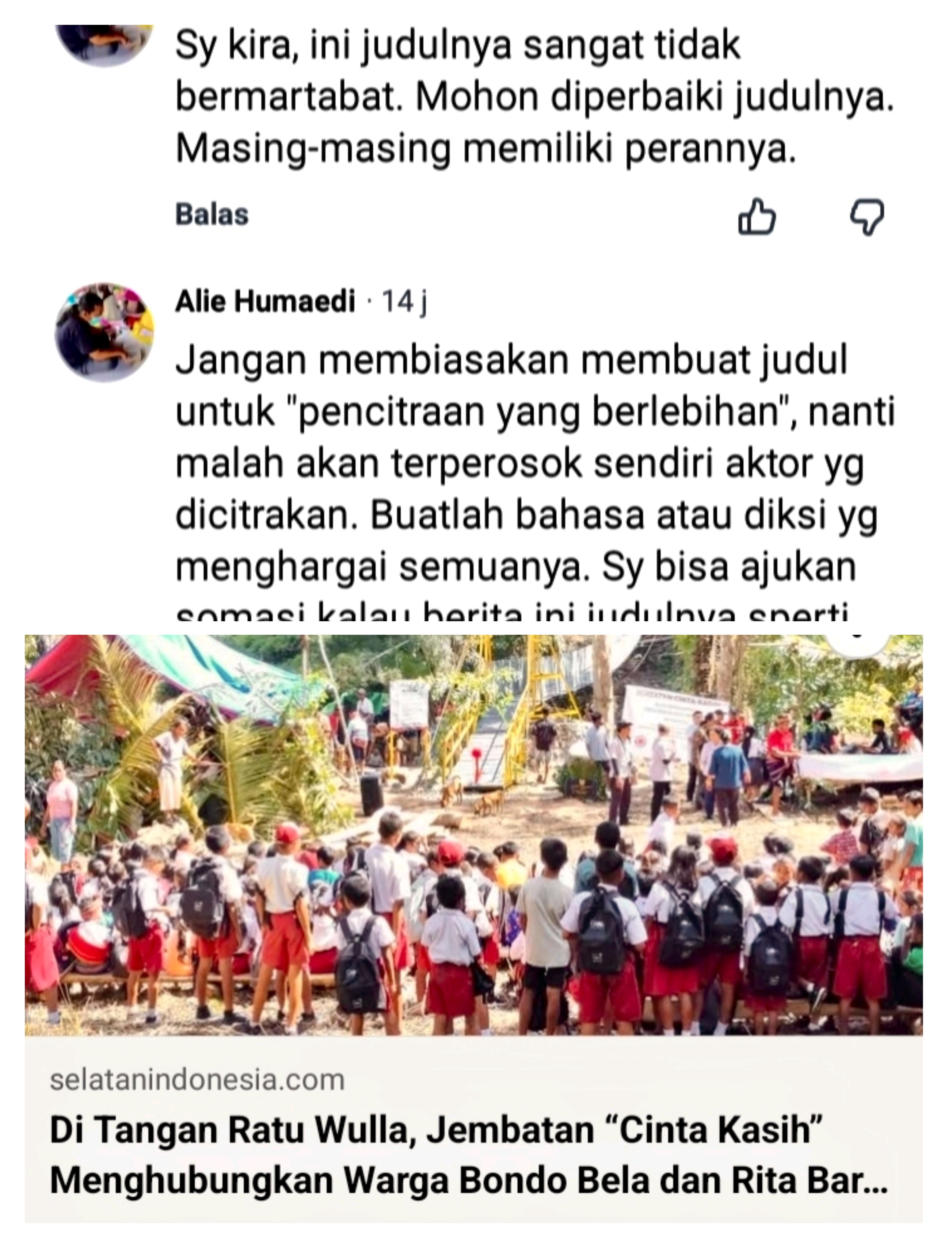 Profesor Alie Humaedi Soroti Judul Berita yang Dinilai Berlebihan di Media Sosial