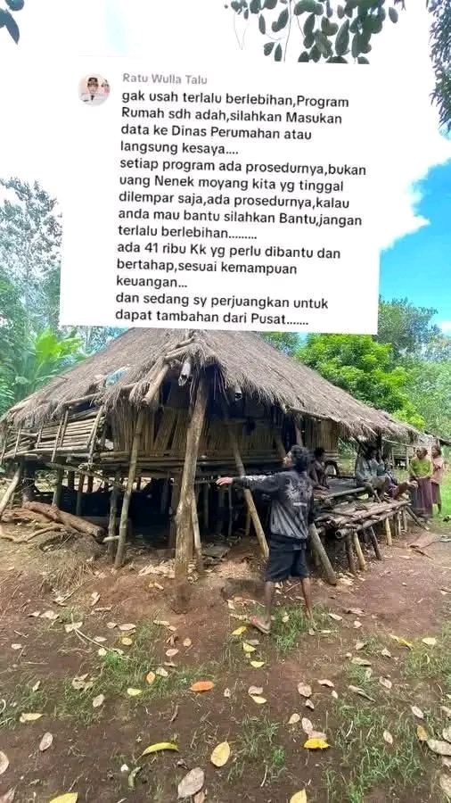 RUMAH LANSIA VIRAL DI HAMELI ATE PICU SOROTAN: SEKDES BILANG SUDAH DIUSULKAN, BUPATI SBD MINTA MASUKKAN DATA, PUBLIK DESAK AKSI NYATA