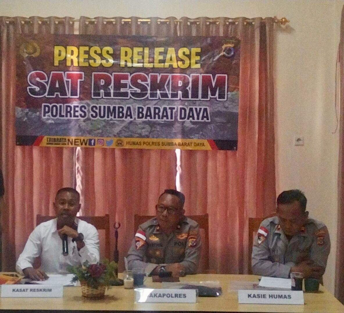 Polres Sumba Barat Daya Tetapkan Tiga Tersangka Kasus Dugaan Penganiayaan Wartawan TipikorInvestigasiNews.id