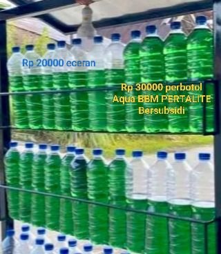 BBM Pertalite Bersubsidi di Sumba Barat Daya Dijual Rp30.000 per Botol Aqua Besar, Siapa yang Diuntungkan?