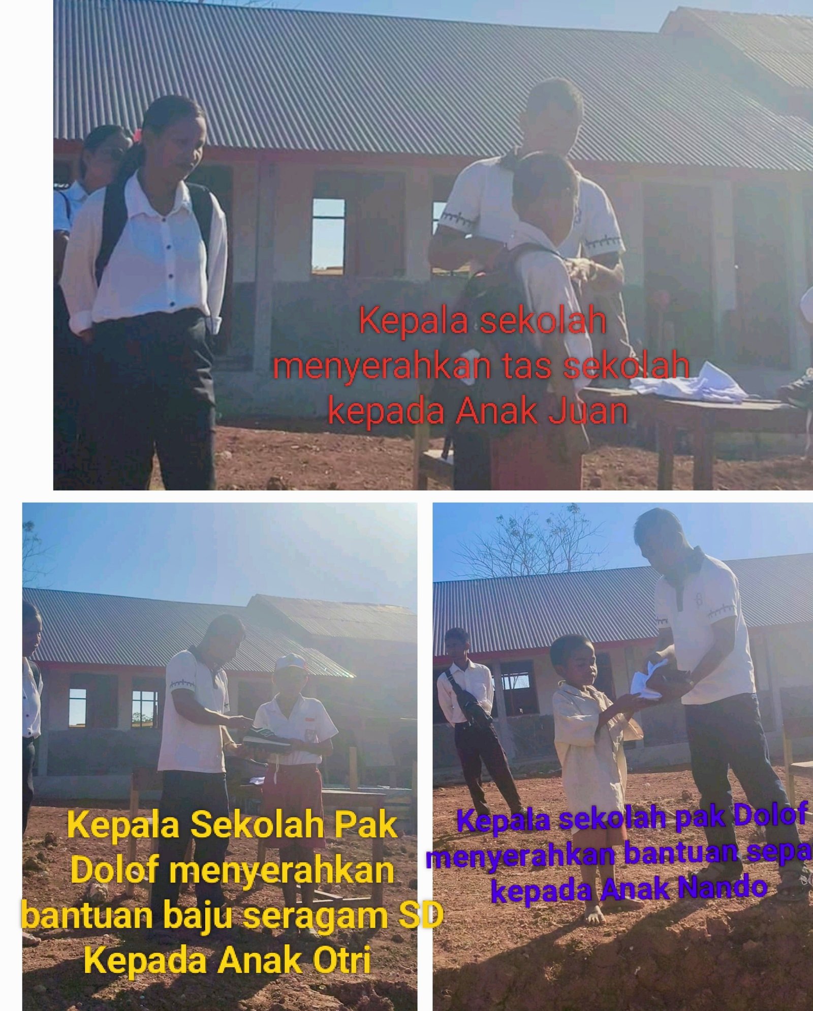 Kepedulian untuk Anak-anak, SiletSumba.com Salurkan Bantuan Perlengkapan Sekolah