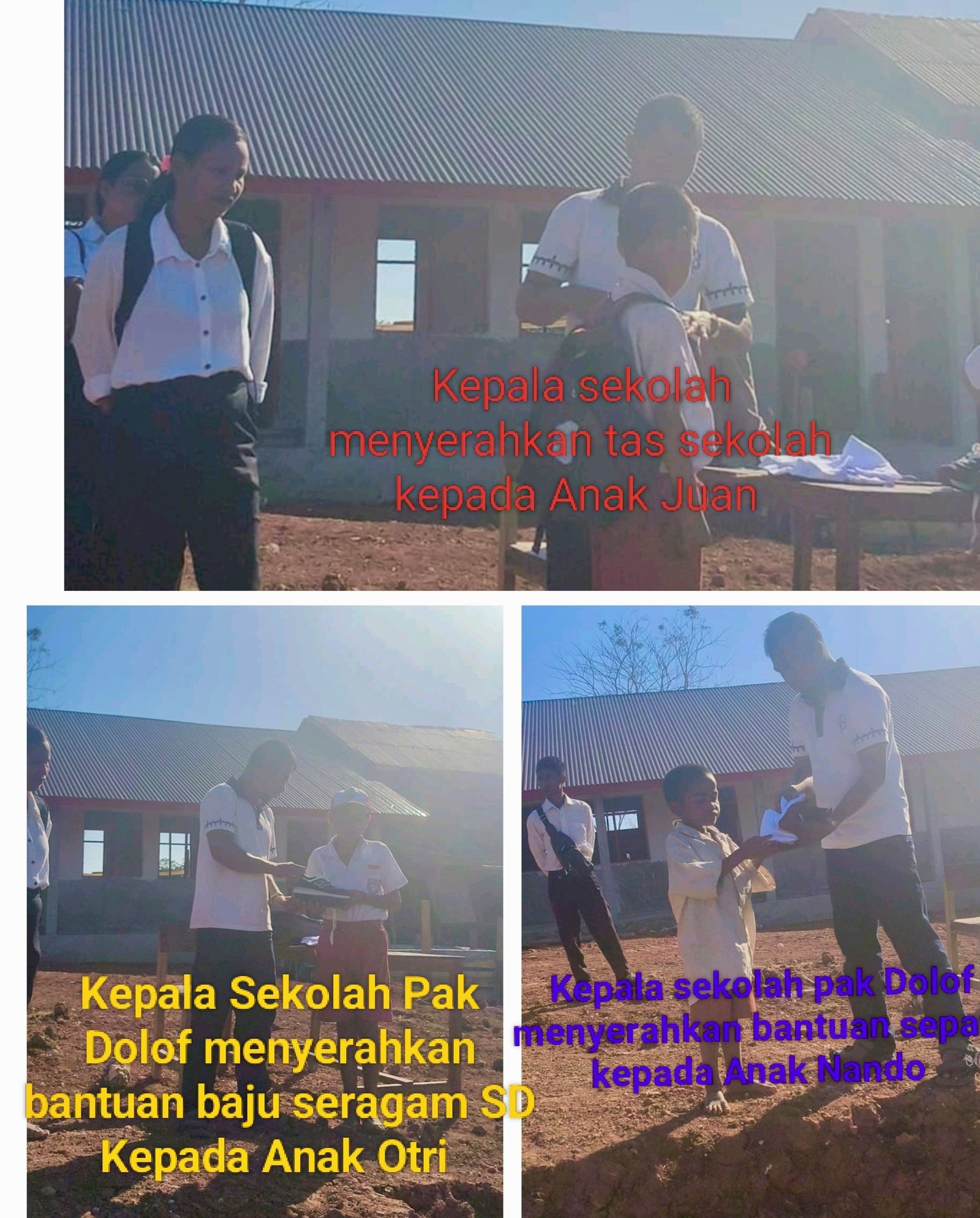 Kepedulian untuk Anak-anak, SiletSumba.com Salurkan Bantuan Perlengkapan Sekolah