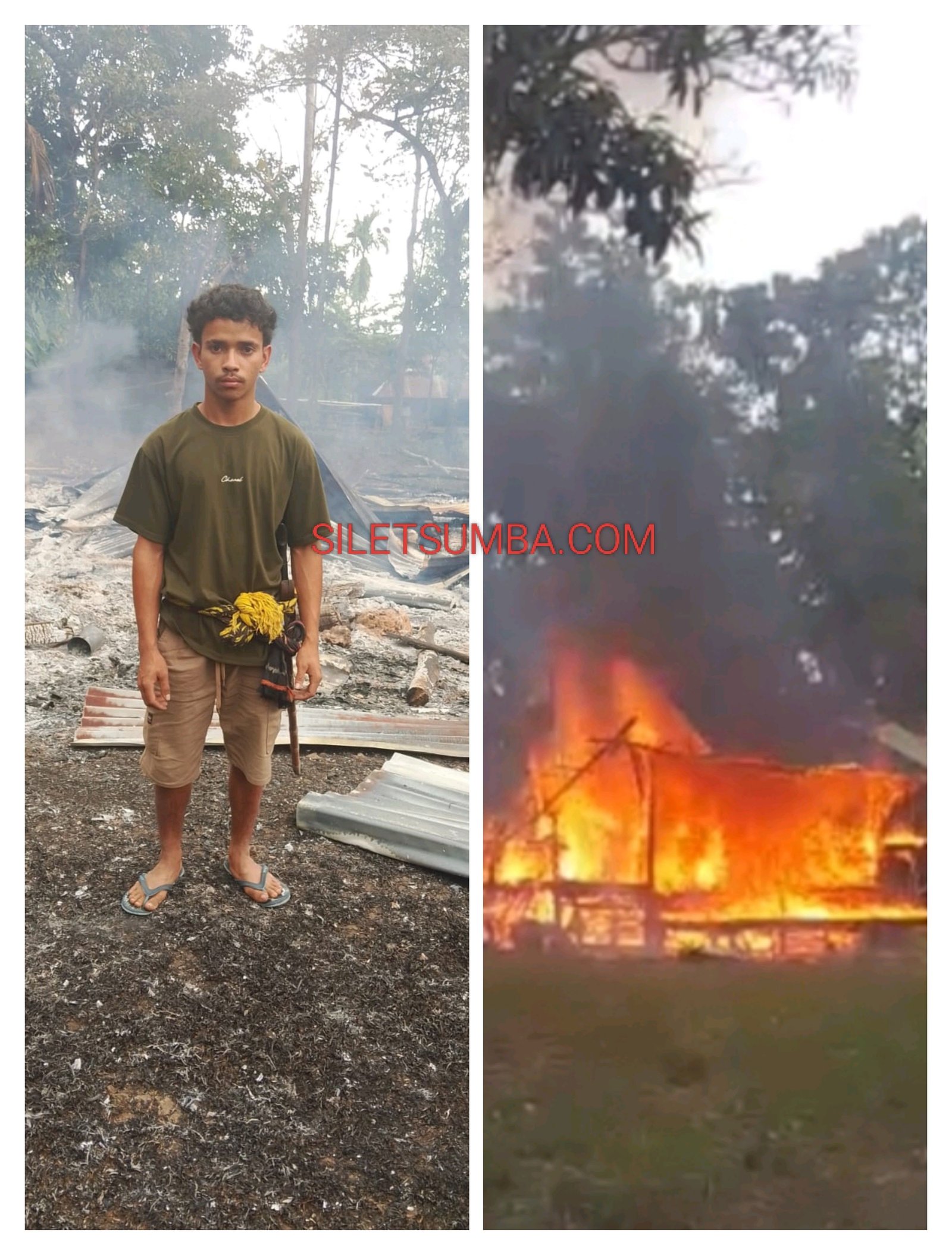 BREAKING NEWS: RUMAH ANAK YATIM PIATU DI MAROKOTA DILALAP API, MELKIANUS KEHILANGAN TEMPAT BERTEDUH